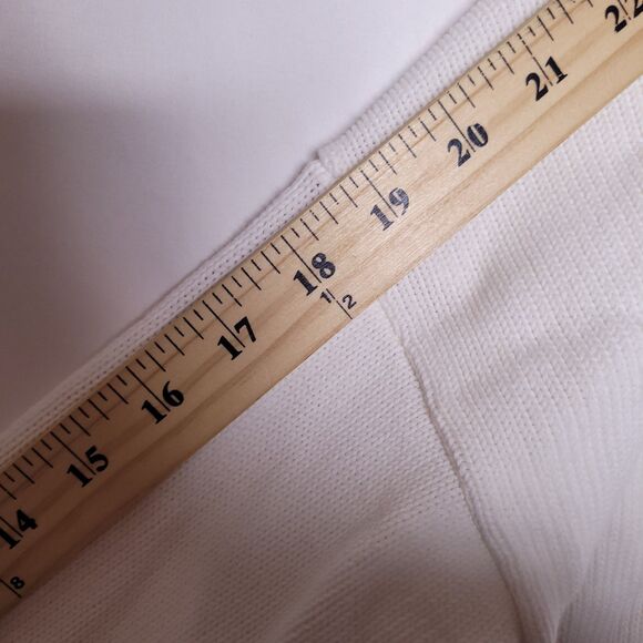 Everlane Sweater Womens XS White Cropped Pullover - Picture 9 of 12